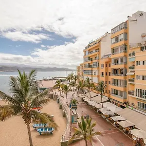 En Primera Linea De La Playa De Canteras Vista Al Mar Las Palmas / Gran Canaria